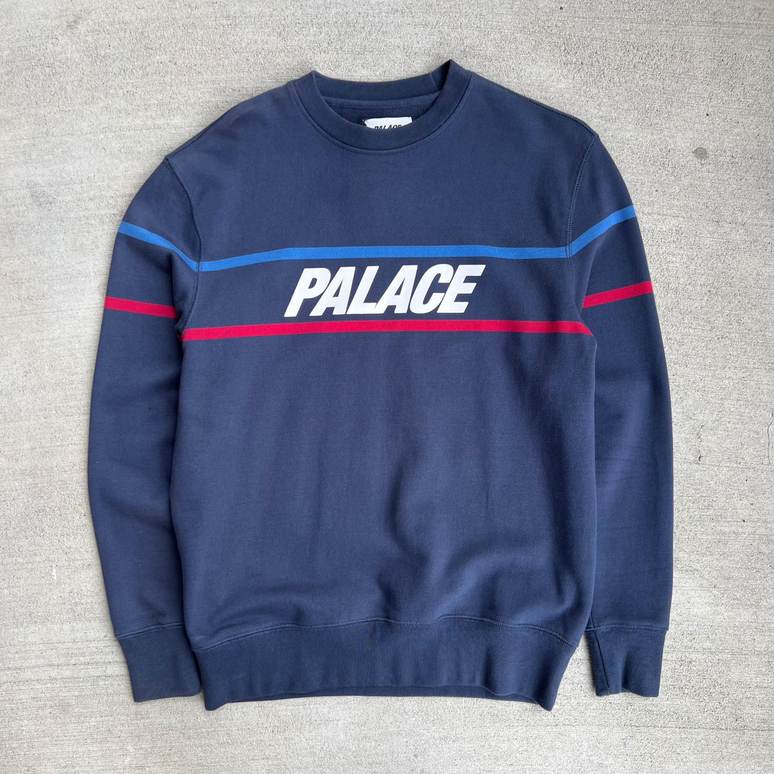 Palace Double Ripe Navy Crewneck