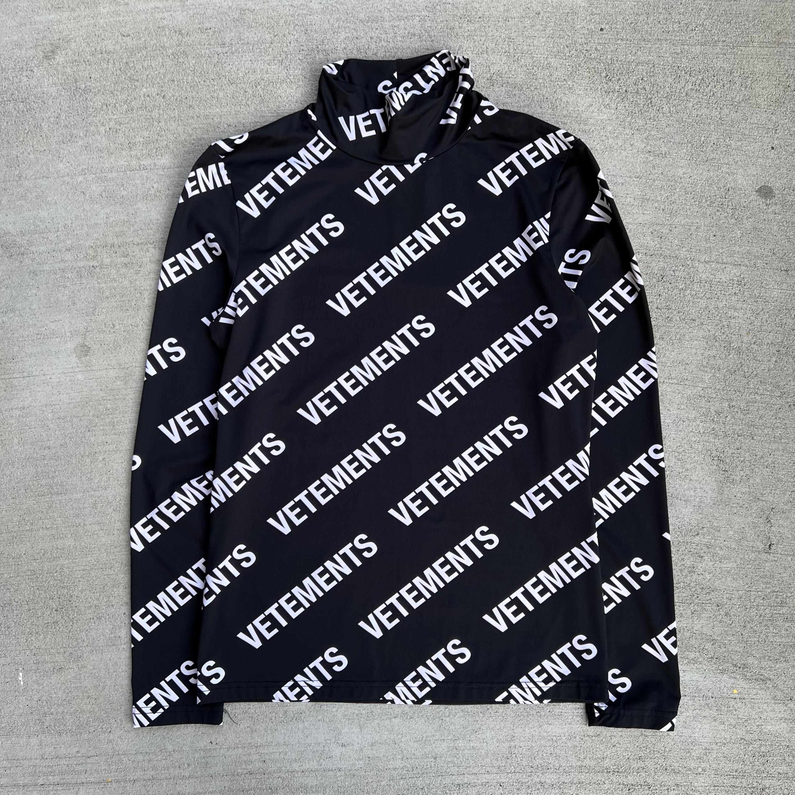 Vetements Black Tight Longsleeve