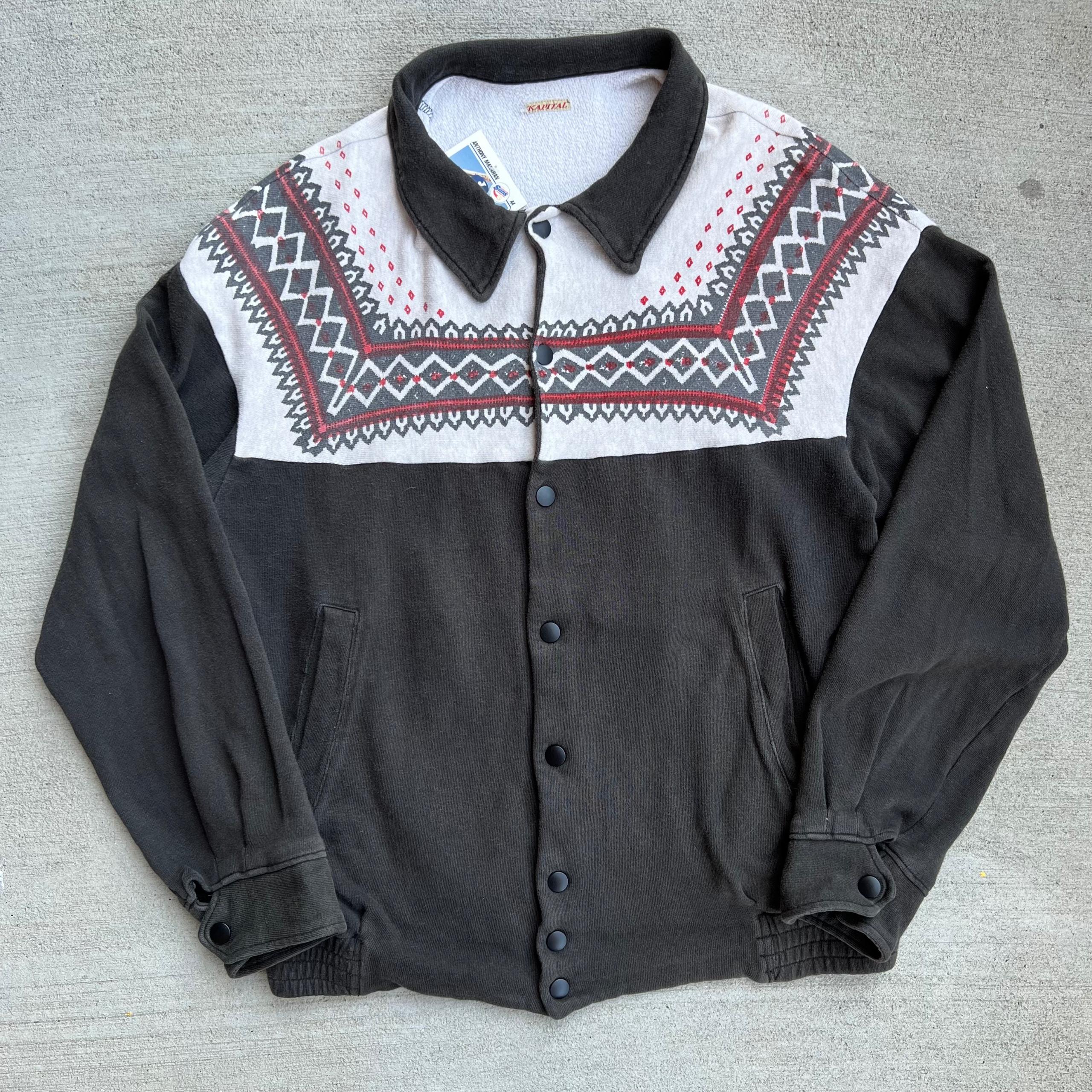 Kapital Nordic Button Collared Top