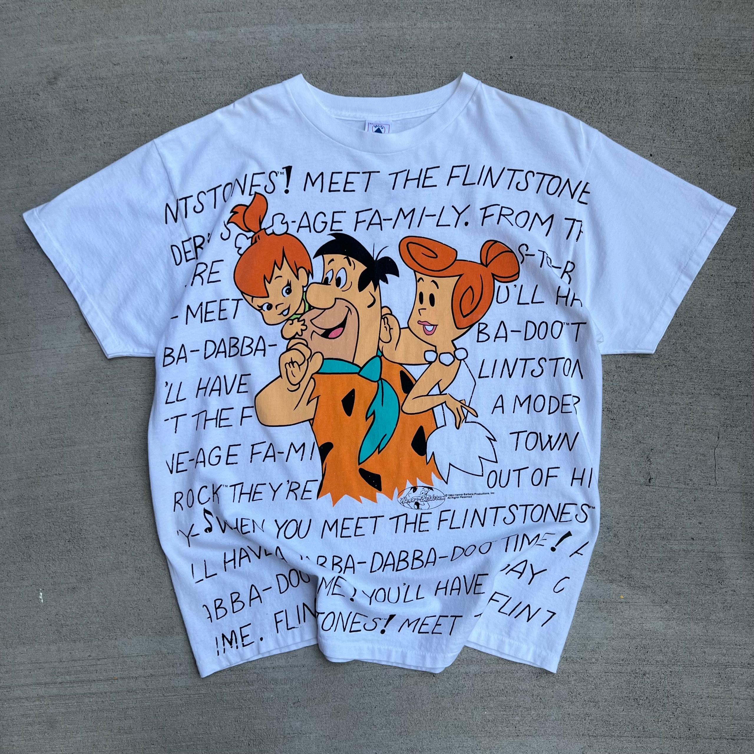Flintstones AOP White Shirt