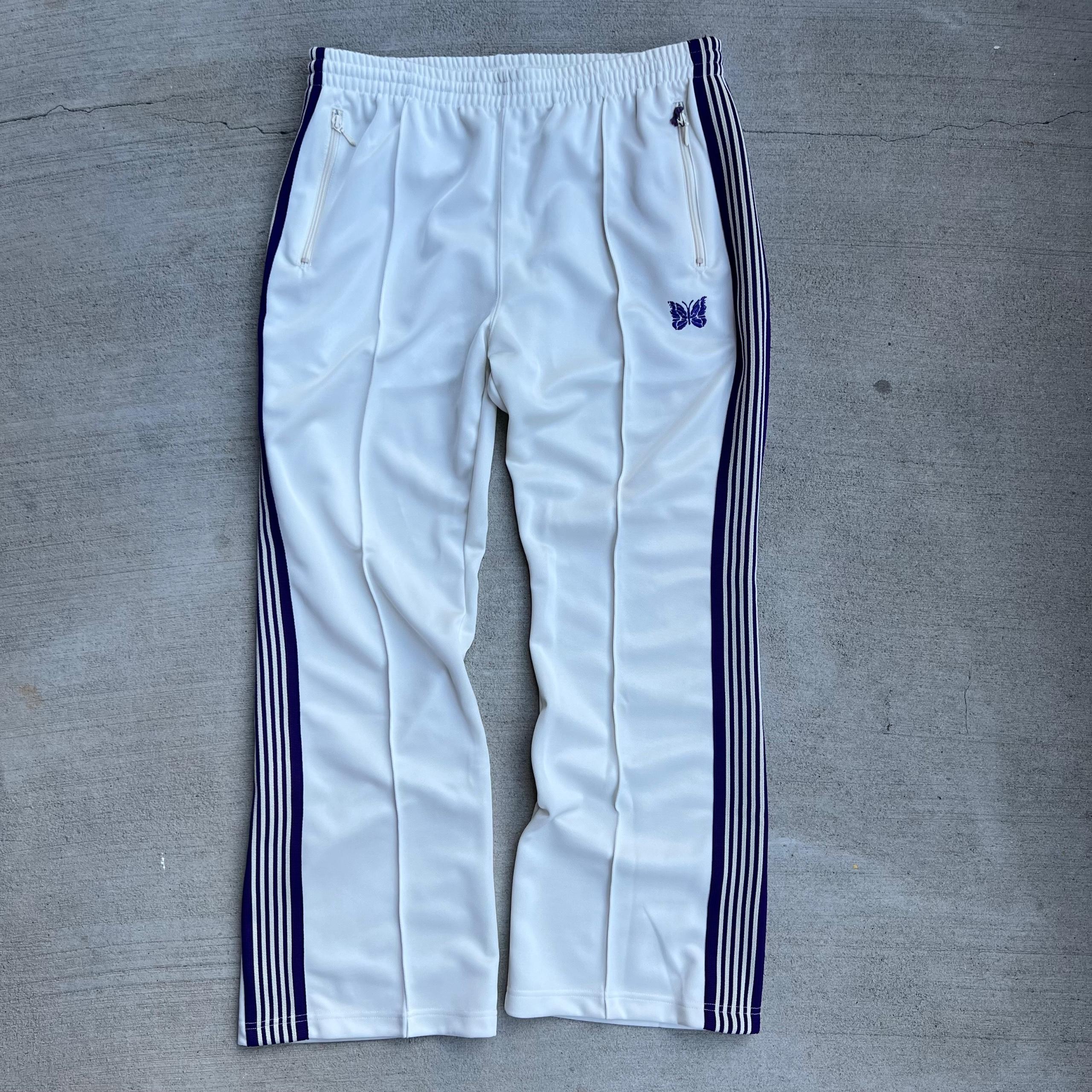 Brand New Needles Purple White Trackpants