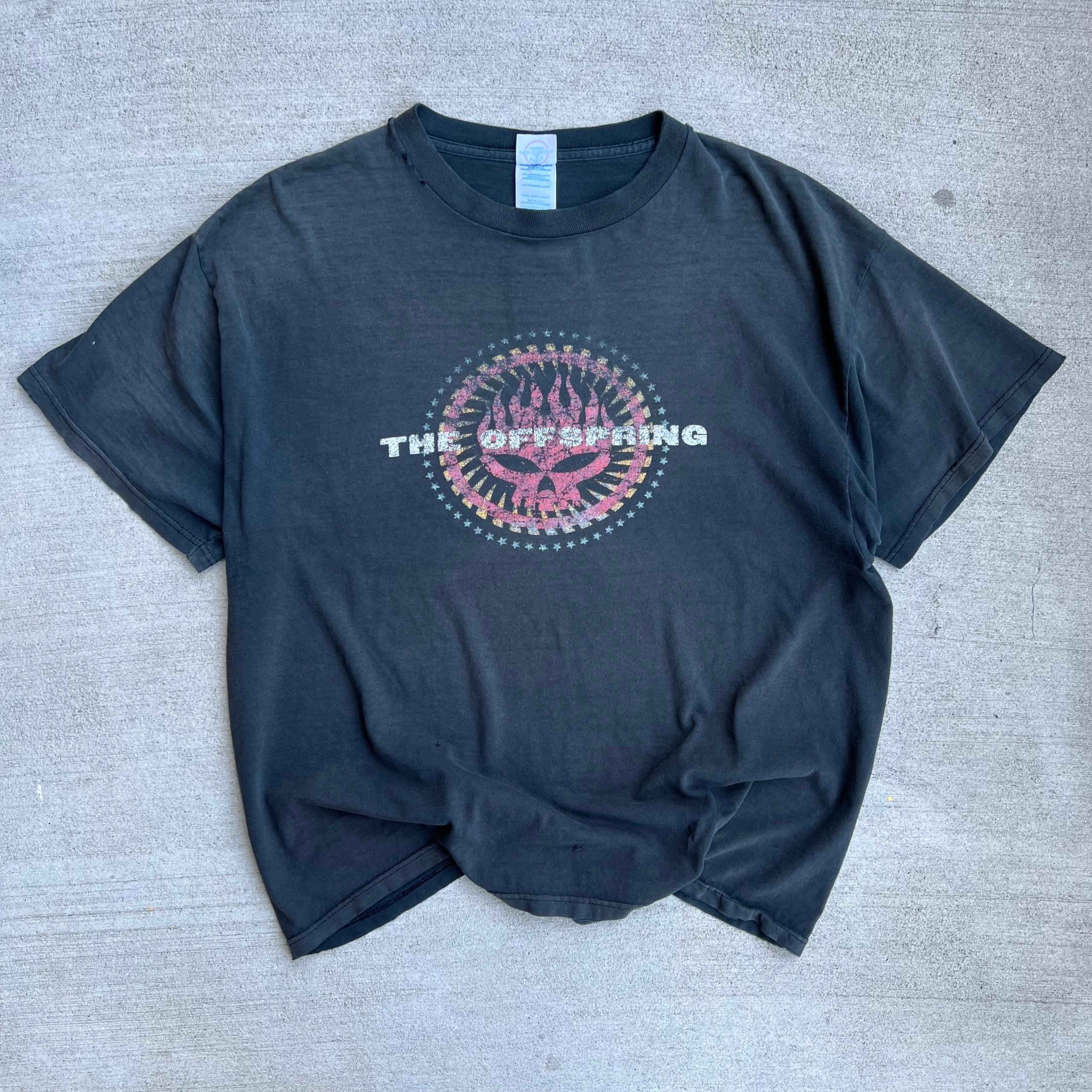 The Offspring Red Skull Black tee