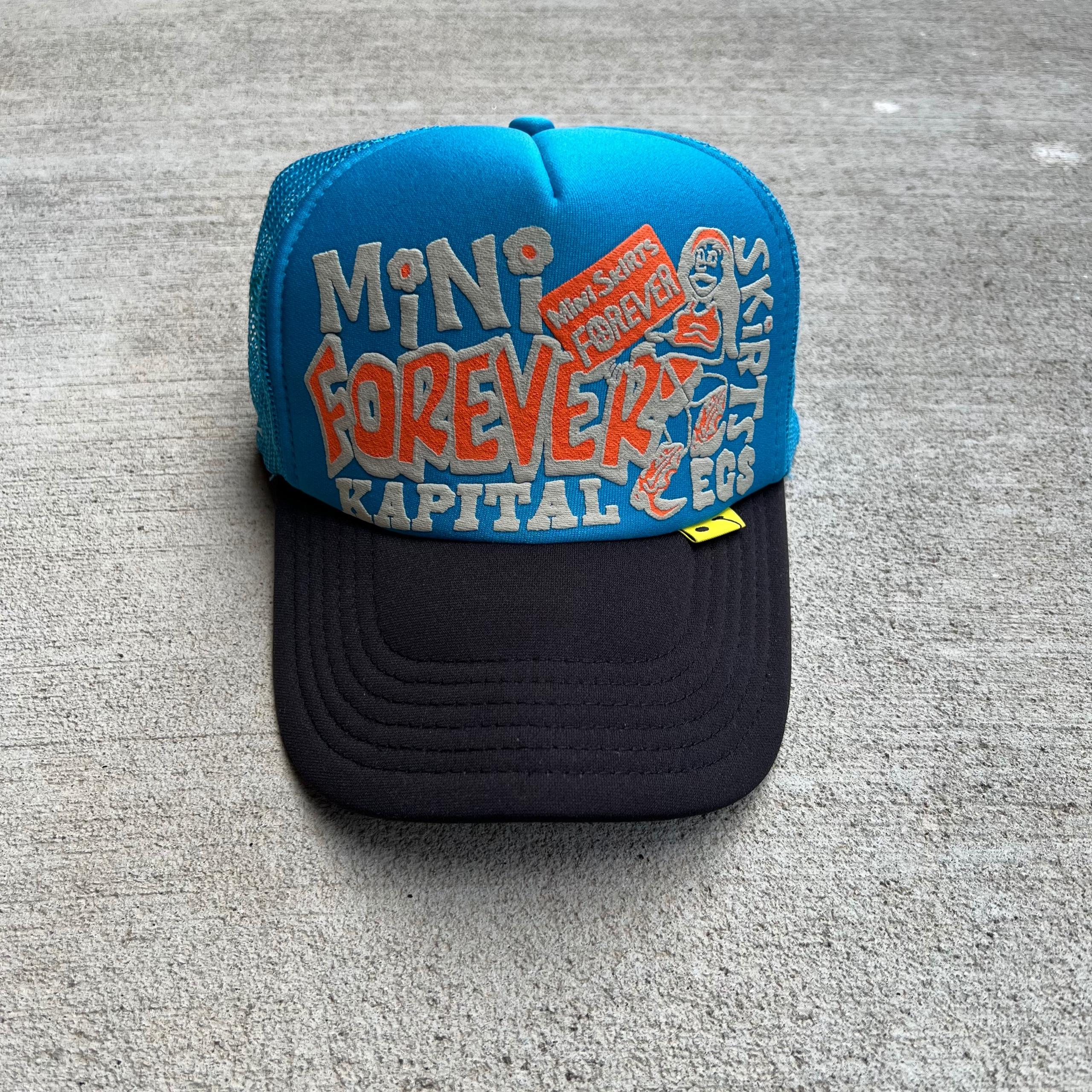 Kapital Mini Forever Blue Trucker