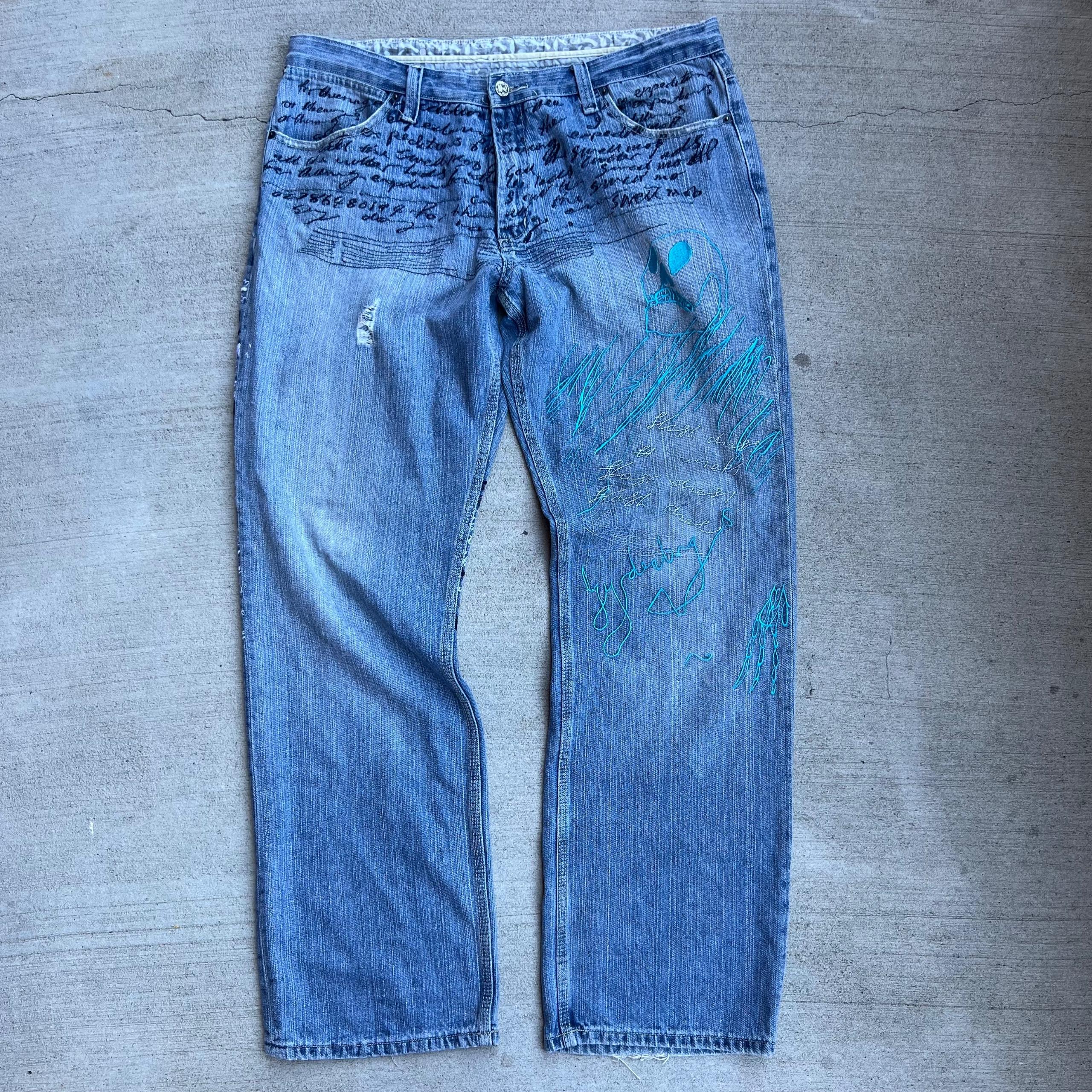Artful Dodger Embroidered Denim
