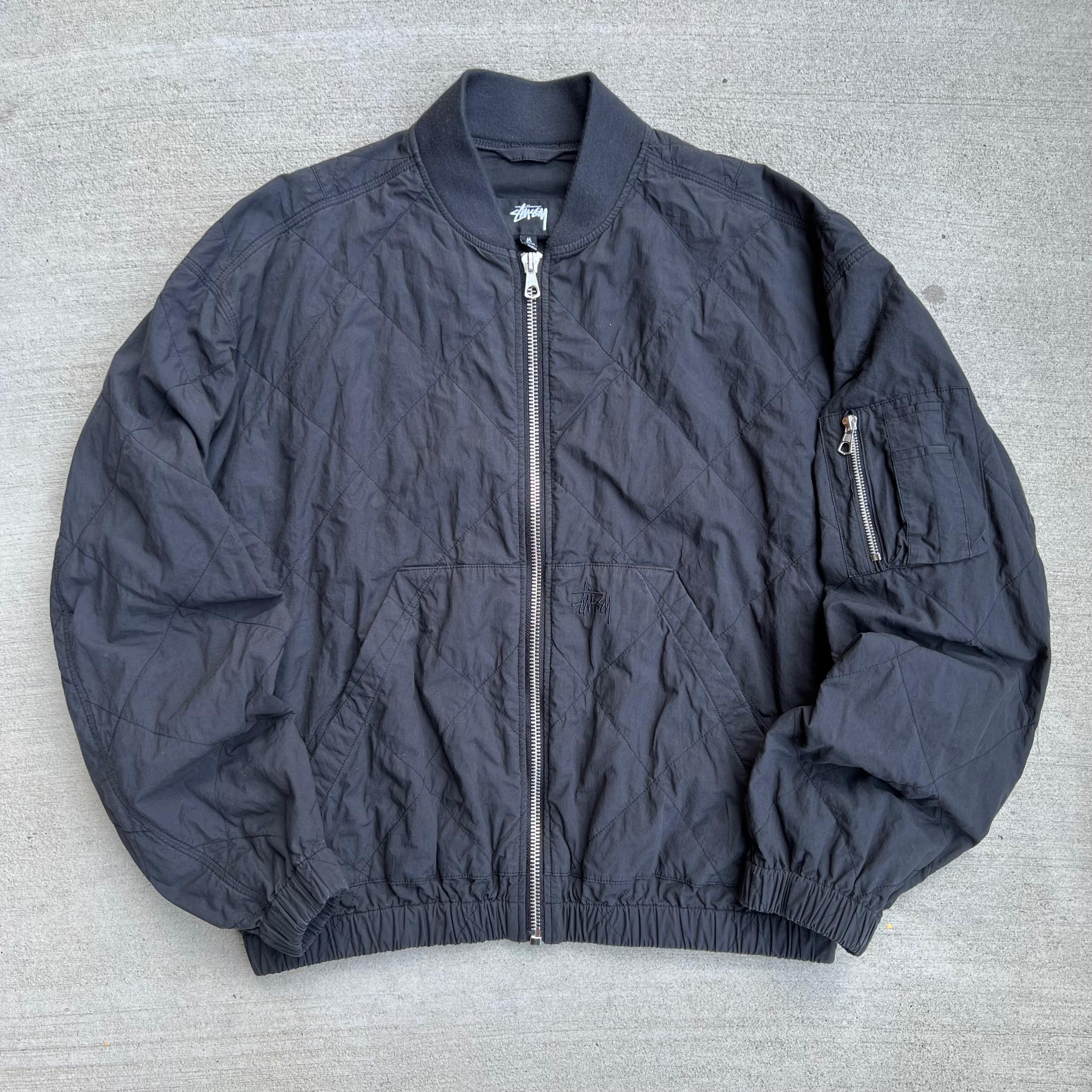 Stussy Quilted Bomber Jacket