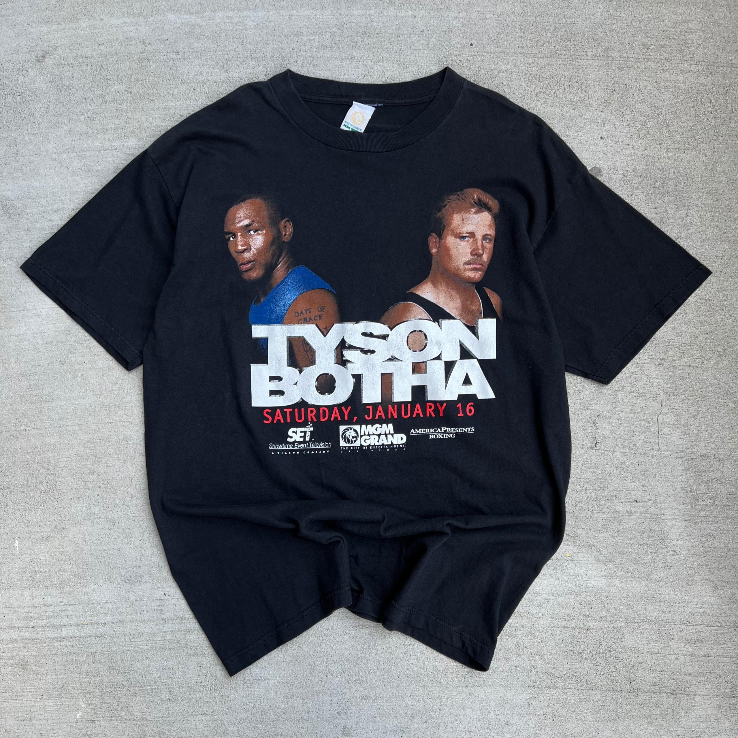Tyson Botha Fight Black tee
