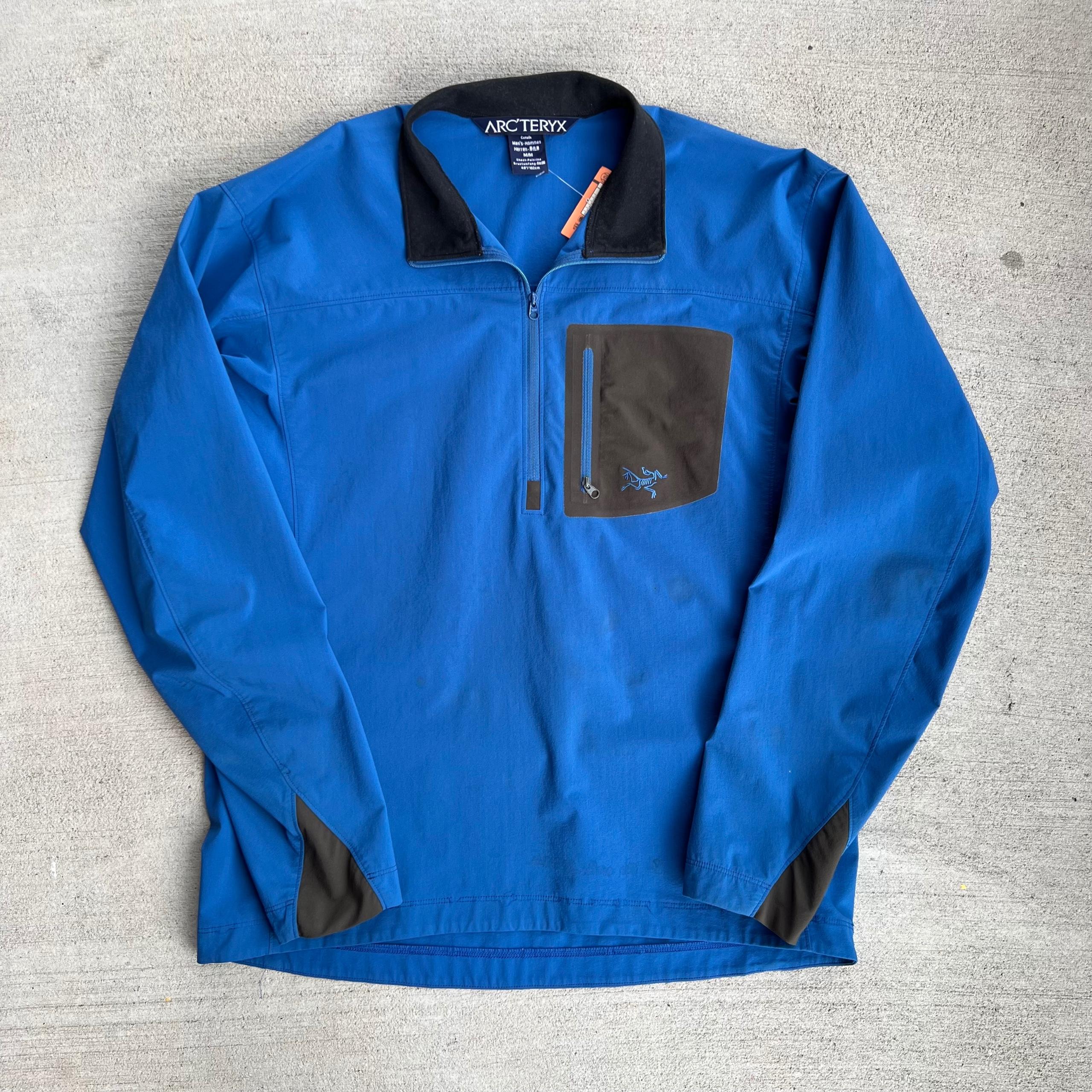 Arcteryx Blue Zip Pullover