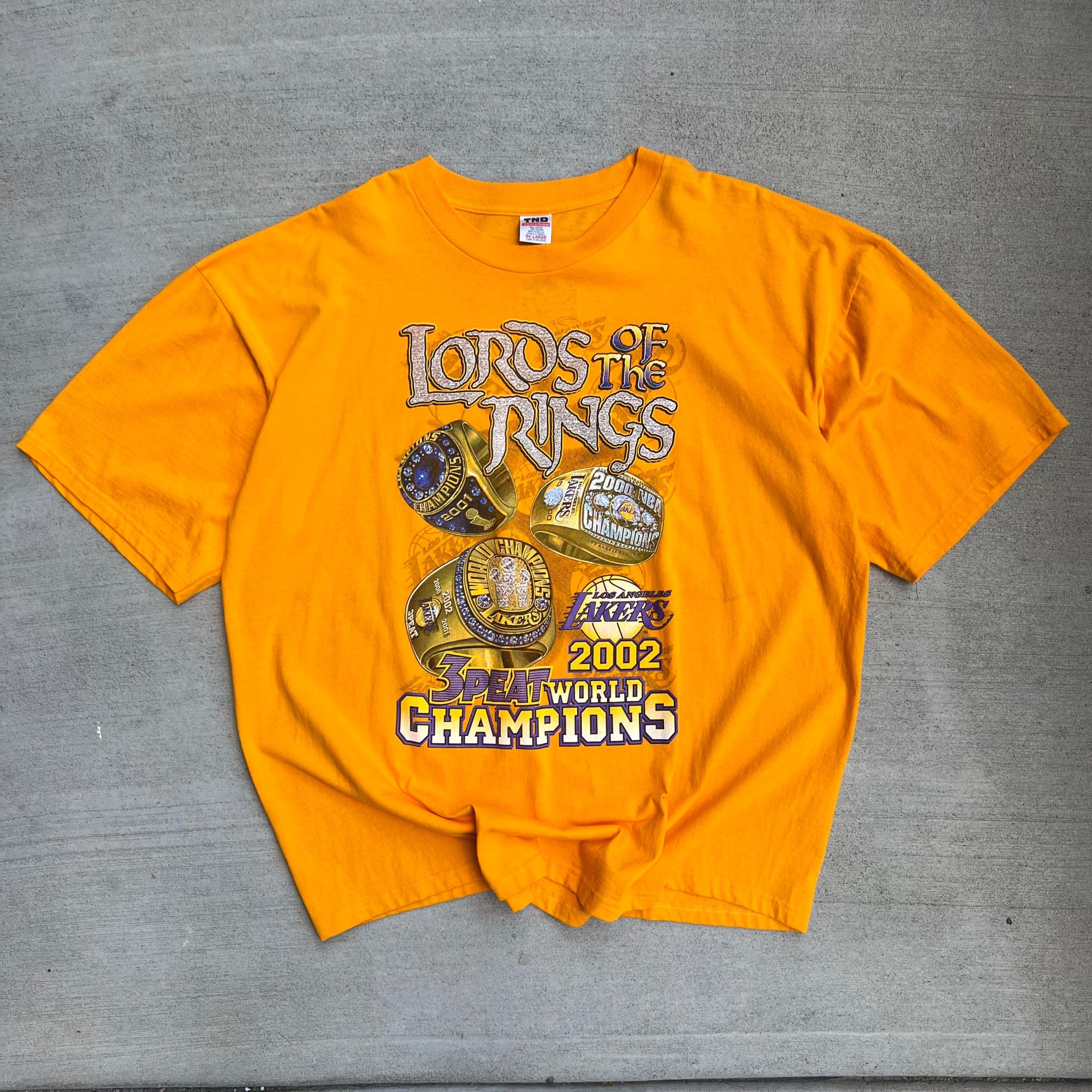 Lords of The Rings Lakers Yellow Tee