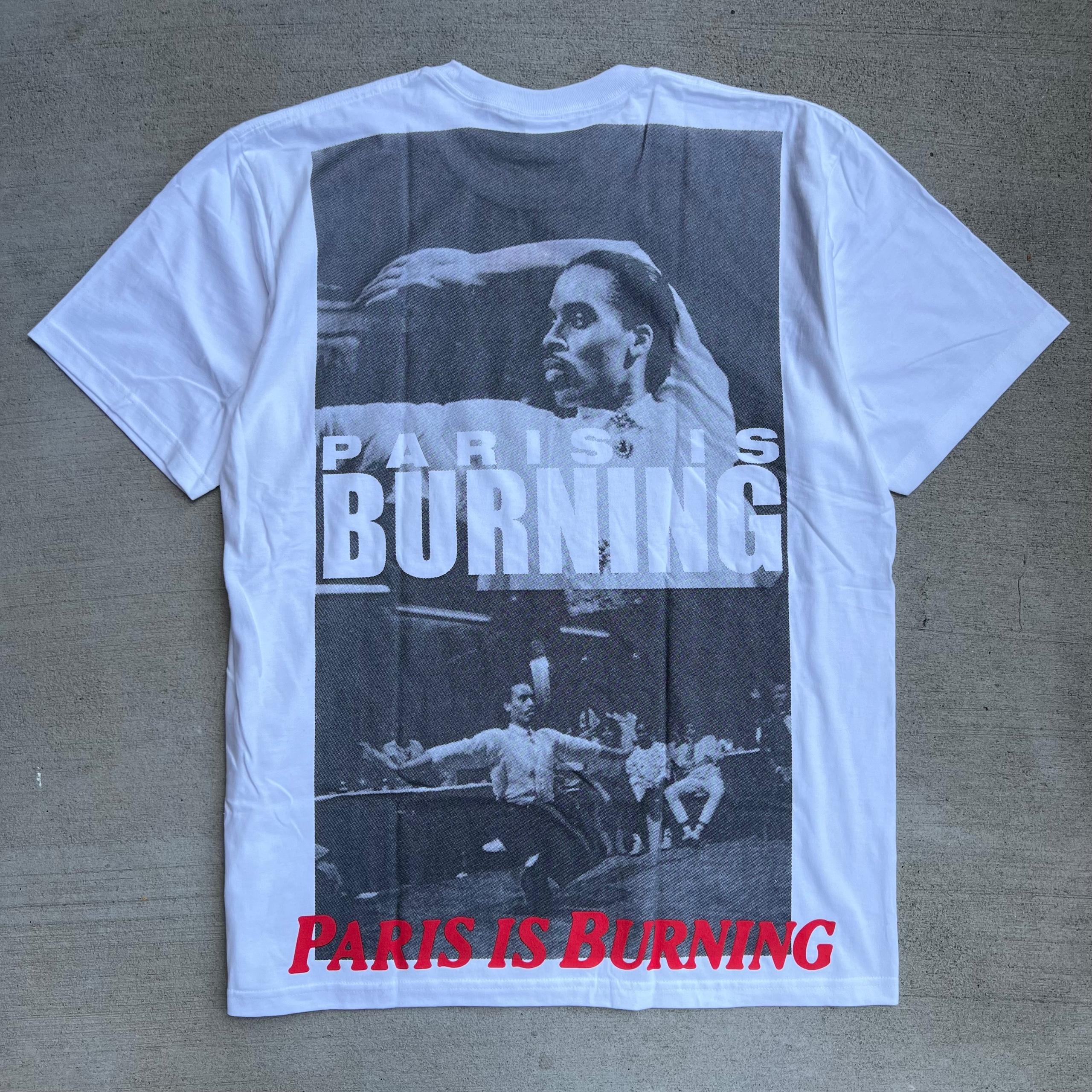Supreme Paris Is Burning White Tee