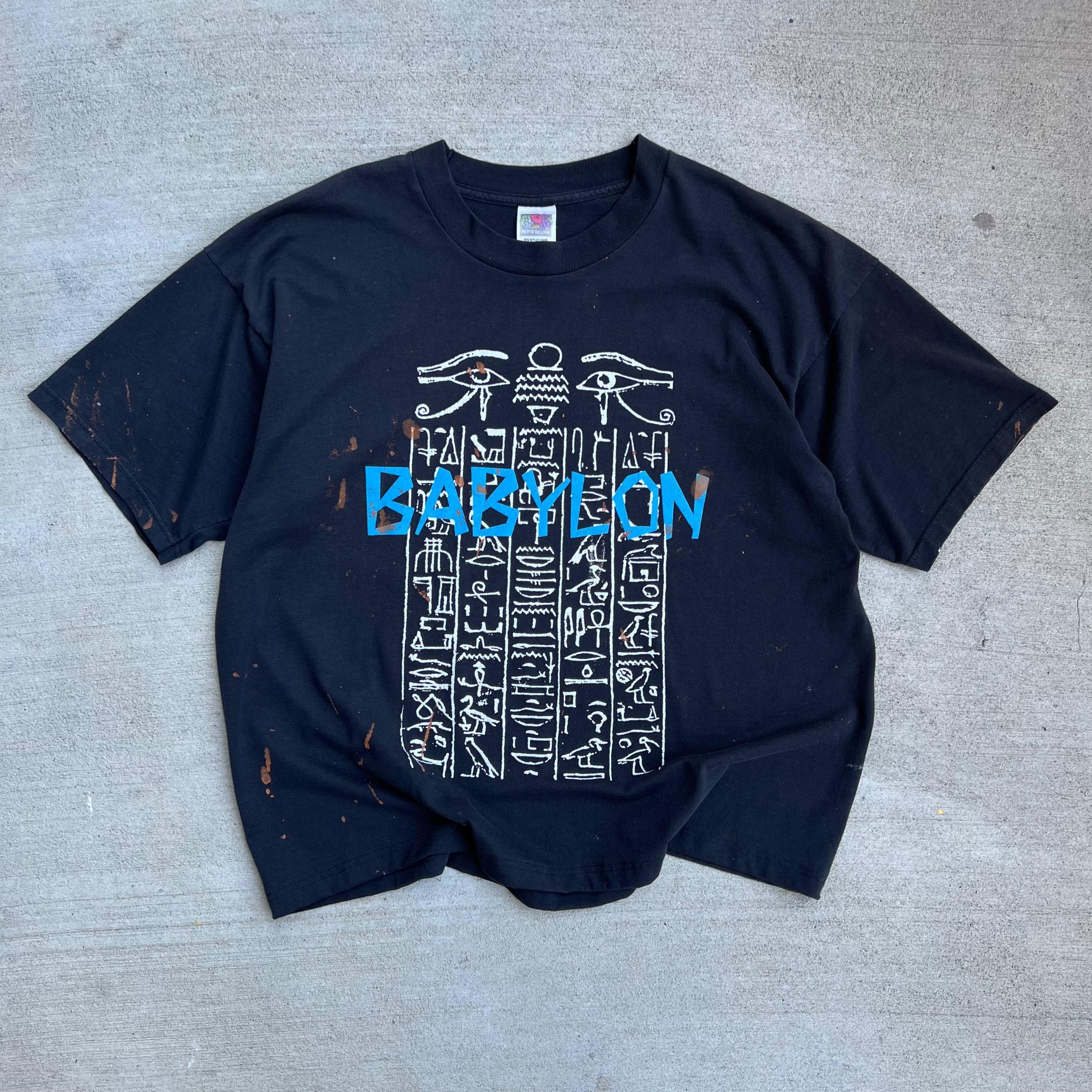 Babylon Peace on the Rocks Black Tee
