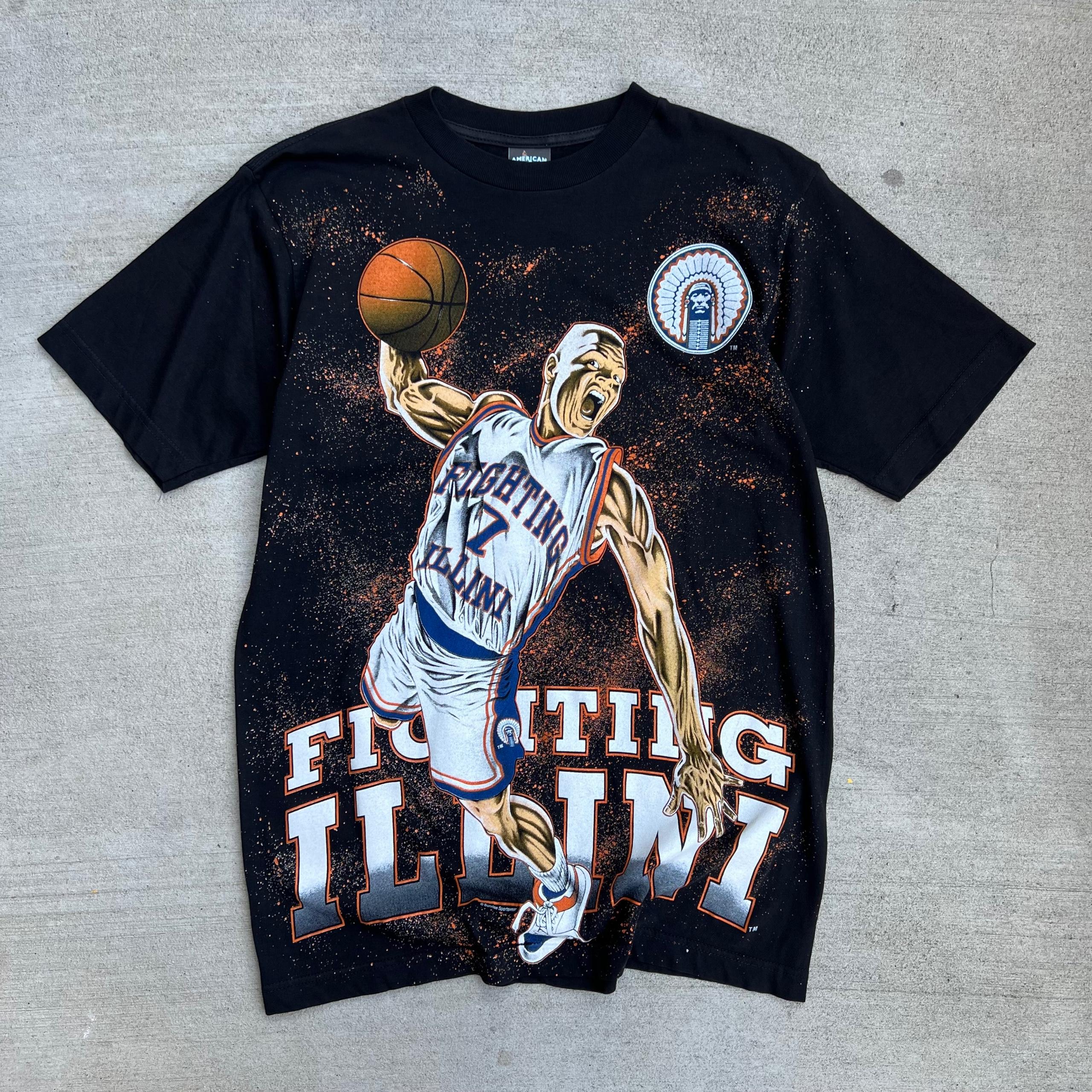 Fighting Illini Basketball Tee