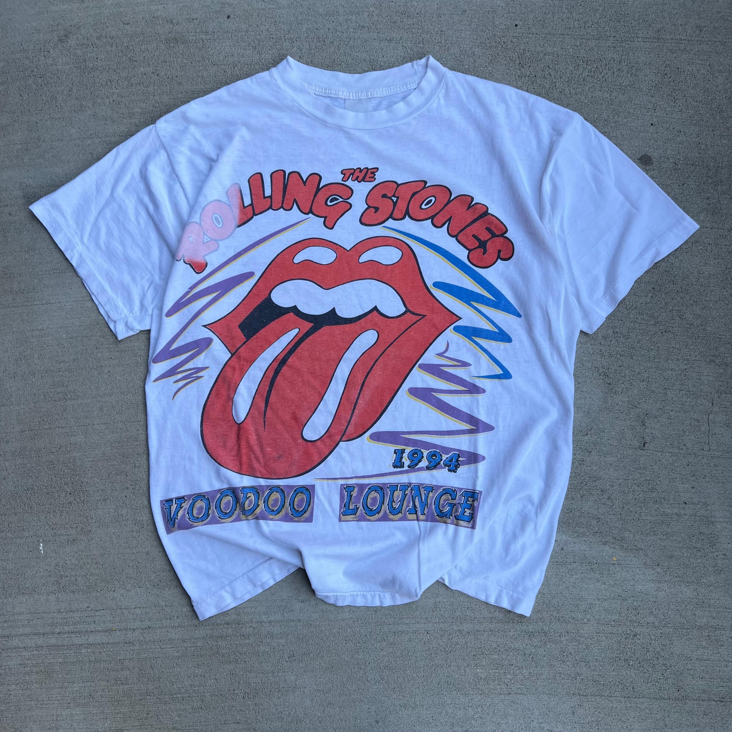 Rolling Stones 1994 Voodoo Lounge White Tee
