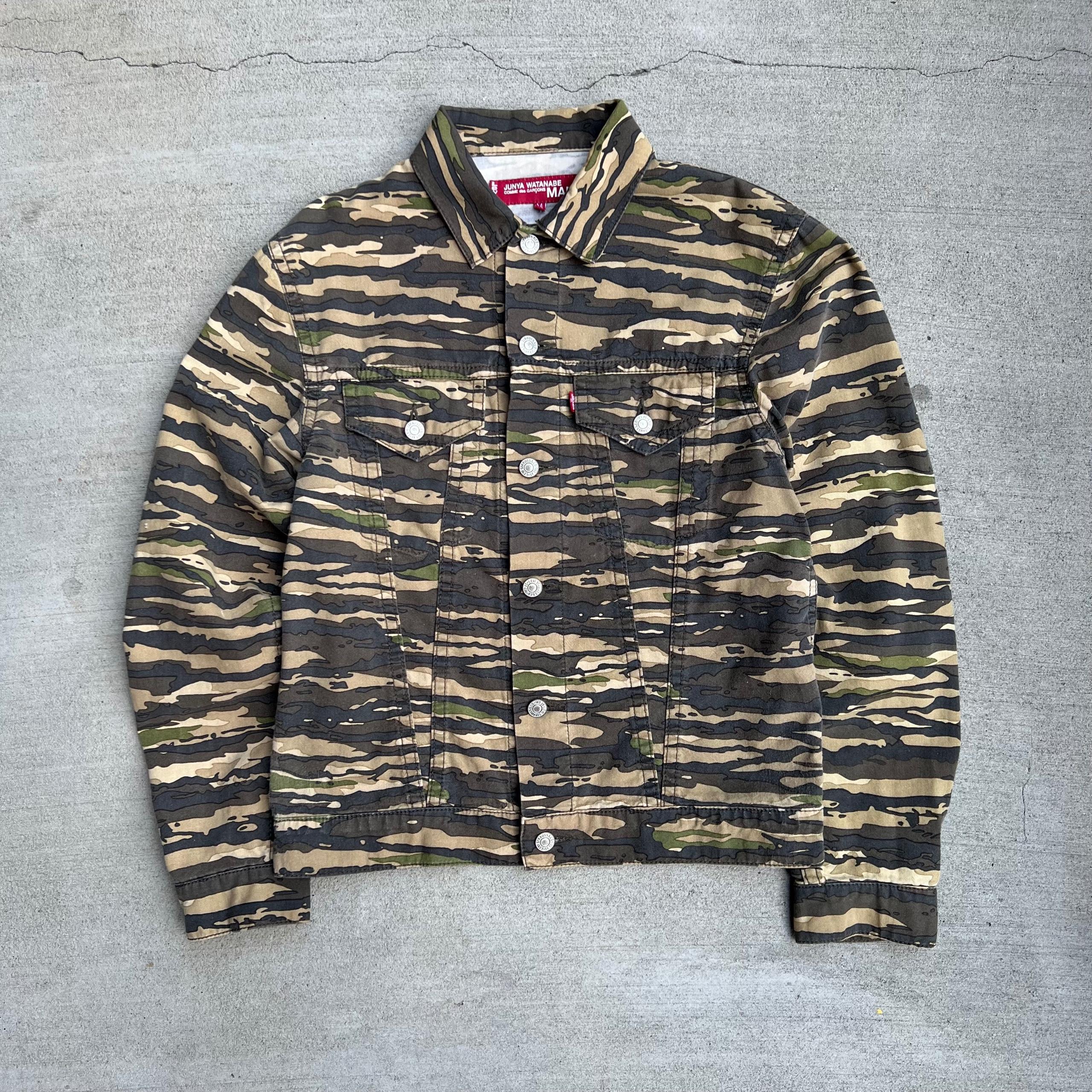 Junya CDG Levis Camo Jacket