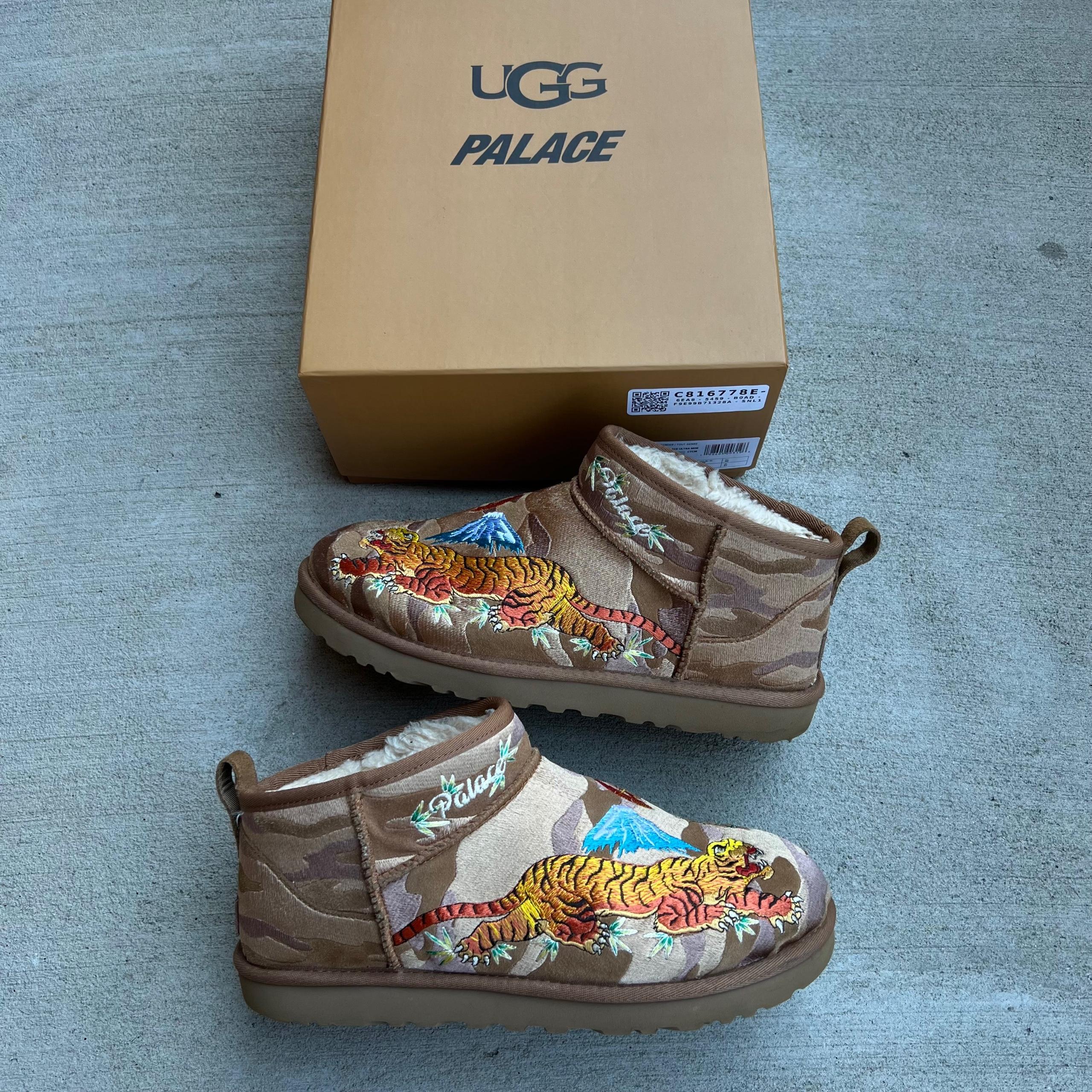 Palace Ugg Ultra Mini Boot Chestnut Camo