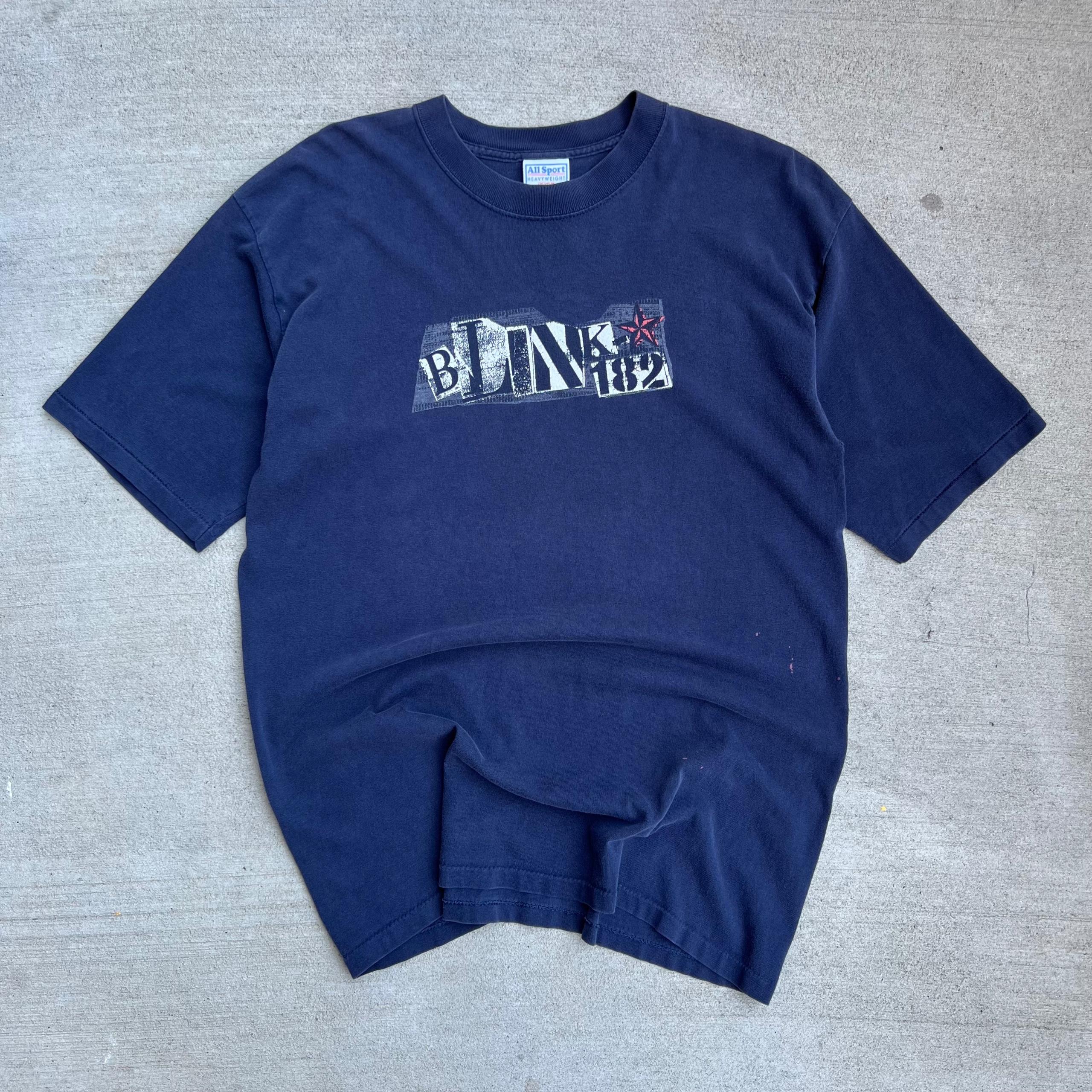 Blink 182 Navy Tee